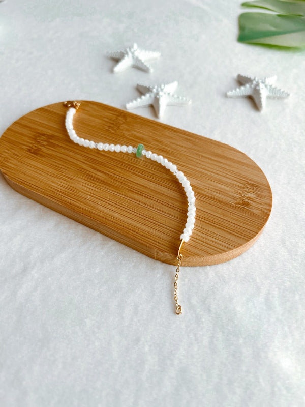 Emerald Anklet